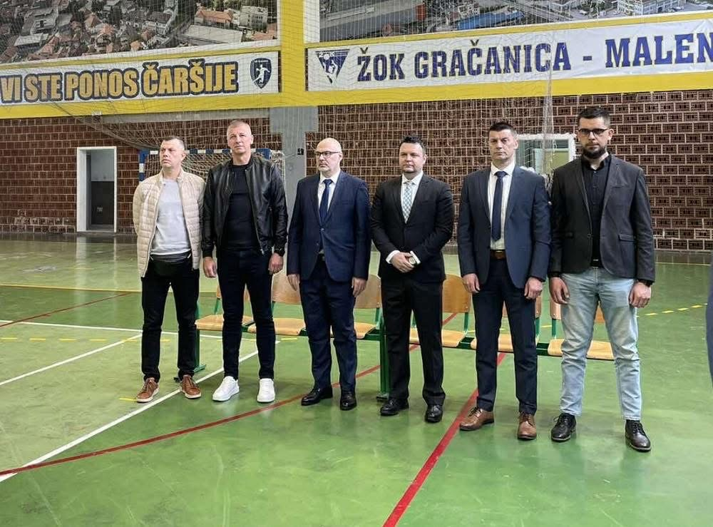 MINISTAR GAZDIĆ OTVORIO KANTONALNO SPORTSKO ŠKOLSKO TAKMIČENJE