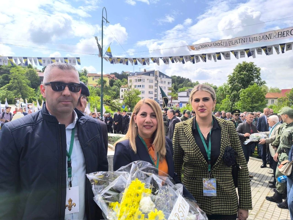 Delegacija Vlade TK na obilježavanju Dana Zlatnih ljiljana BiH u Kaknju