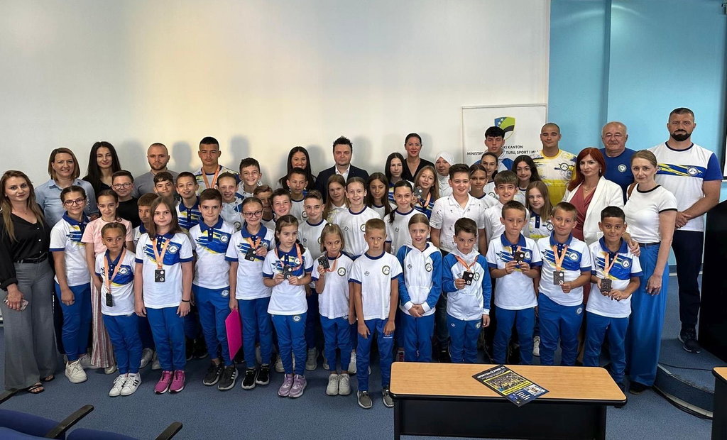 Resorno ministarstvo upriličilo prijem za učesnike Balkanskog prvenstva u karateu