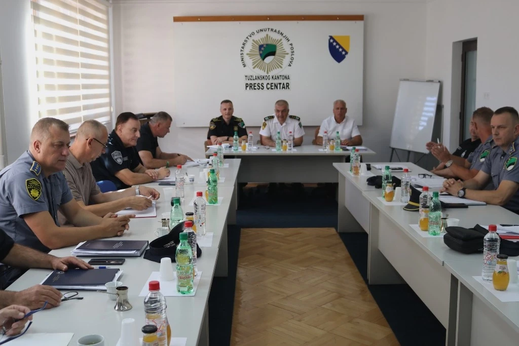 Održan prošireni kolegij direktora Uprave policije MUP TK-a